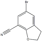 5-bromo-2,3-dihydrobenzofuran-7-carbonitrile