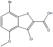 7-bromo-3-chloro-4-methoxybenzo[b]thiophene-2-carboxylic acid