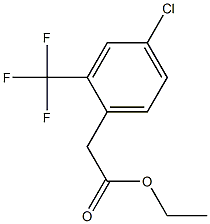 ethyl 2-(4-chloro-2-(trifluoromethyl)phenyl)acetate