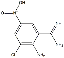 N-(4-amino-3-carbamimidoyl-5-chlorophenyl)-N-oxohydroxylammonium