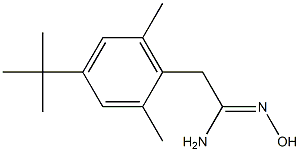 (1Z)-2-(4-tert-butyl-2,6-dimethylphenyl)-N'-hydroxyethanimidamide