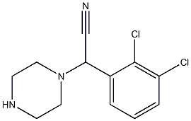 (2,3-dichlorophenyl)(piperazin-1-yl)acetonitrile