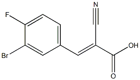 (2E)-3-(3-bromo-4-fluorophenyl)-2-cyanoacrylic acid