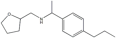 (oxolan-2-ylmethyl)[1-(4-propylphenyl)ethyl]amine