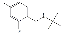 [(2-bromo-4-fluorophenyl)methyl](tert-butyl)amine