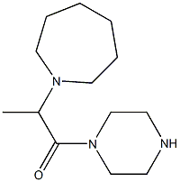 1-(1-methyl-2-oxo-2-piperazin-1-ylethyl)azepane