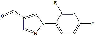 1-(2,4-difluorophenyl)-1H-pyrazole-4-carbaldehyde