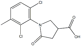 1-(2,6-dichloro-3-methylphenyl)-5-oxopyrrolidine-3-carboxylic acid