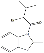 1-(2-bromo-3-methylbutanoyl)-2-methylindoline