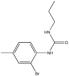 1-(2-bromo-4-methylphenyl)-3-propylurea