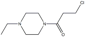 1-(3-chloropropanoyl)-4-ethylpiperazine