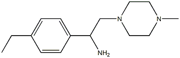 1-(4-ethylphenyl)-2-(4-methylpiperazin-1-yl)ethan-1-amine