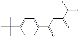 1-(4-tert-butylphenyl)-4,4-difluorobutane-1,3-dione