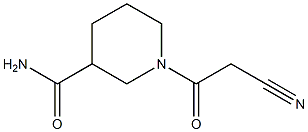 1-(cyanoacetyl)piperidine-3-carboxamide