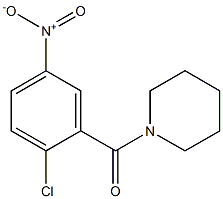 1-[(2-chloro-5-nitrophenyl)carbonyl]piperidine