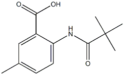 2-(2,2-dimethylpropanamido)-5-methylbenzoic acid