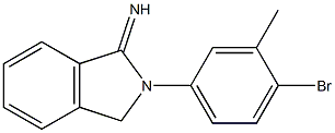 2-(4-bromo-3-methylphenyl)-2,3-dihydro-1H-isoindol-1-imine