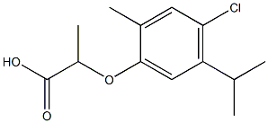 2-(4-chloro-5-isopropyl-2-methylphenoxy)propanoic acid