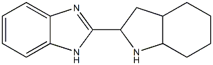 2-(octahydro-1H-indol-2-yl)-1H-1,3-benzodiazole Structural