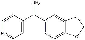 2,3-dihydro-1-benzofuran-5-yl(pyridin-4-yl)methanamine