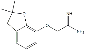 2-[(2,2-dimethyl-2,3-dihydro-1-benzofuran-7-yl)oxy]ethanimidamide