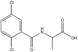 2-[(2,5-dichlorophenyl)formamido]propanoic acid