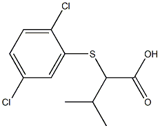 2-[(2,5-dichlorophenyl)sulfanyl]-3-methylbutanoic acid