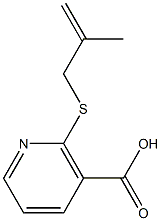 2-[(2-methylprop-2-enyl)thio]nicotinic acid