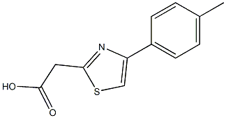 2-[4-(4-methylphenyl)-1,3-thiazol-2-yl]acetic acid