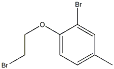 2-bromo-1-(2-bromoethoxy)-4-methylbenzene