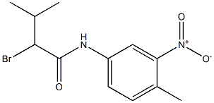 2-bromo-3-methyl-N-(4-methyl-3-nitrophenyl)butanamide