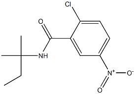 2-chloro-N-(2-methylbutan-2-yl)-5-nitrobenzamide