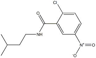 2-chloro-N-(3-methylbutyl)-5-nitrobenzamide