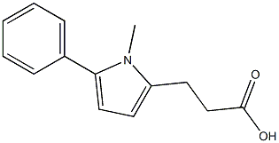 3-(1-methyl-5-phenyl-1H-pyrrol-2-yl)propanoic acid