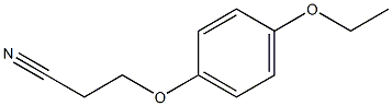 3-(4-ethoxyphenoxy)propanenitrile