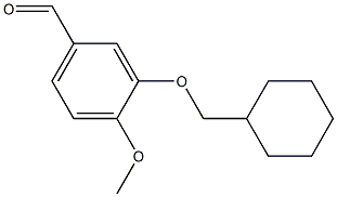 3-(cyclohexylmethoxy)-4-methoxybenzaldehyde