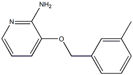 3-[(3-methylphenyl)methoxy]pyridin-2-amine