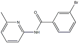 3-bromo-N-(6-methylpyridin-2-yl)benzamide