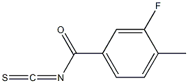 3-fluoro-4-methylbenzoyl isothiocyanate