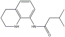 3-methyl-N-(1,2,3,4-tetrahydroquinolin-8-yl)butanamide