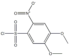 4,5-dimethoxy-2-nitrobenzene-1-sulfonyl chloride