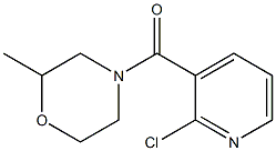 4-[(2-chloropyridin-3-yl)carbonyl]-2-methylmorpholine