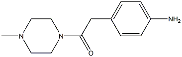 4-[2-(4-methylpiperazin-1-yl)-2-oxoethyl]aniline