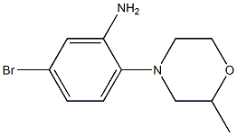 5-bromo-2-(2-methylmorpholin-4-yl)aniline