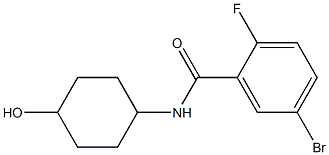 5-bromo-2-fluoro-N-(4-hydroxycyclohexyl)benzamide