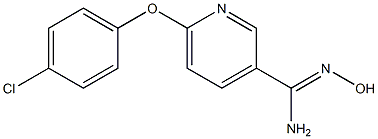 6-(4-chlorophenoxy)-N'-hydroxypyridine-3-carboximidamide