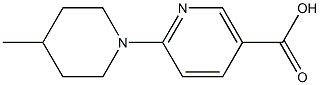 6-(4-methylpiperidin-1-yl)nicotinic acid