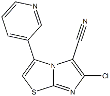 6-chloro-3-pyridin-3-ylimidazo[2,1-b][1,3]thiazole-5-carbonitrile