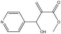 methyl 2-[hydroxy(pyridin-4-yl)methyl]prop-2-enoate