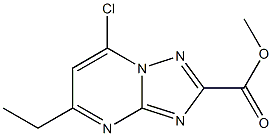 methyl 7-chloro-5-ethyl[1,2,4]triazolo[1,5-a]pyrimidine-2-carboxylate